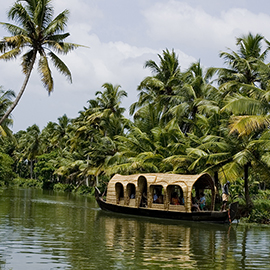 Beautiful lakes in Kerala
