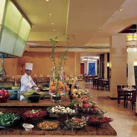 Buffet breakfasts at The Leela Mumbai