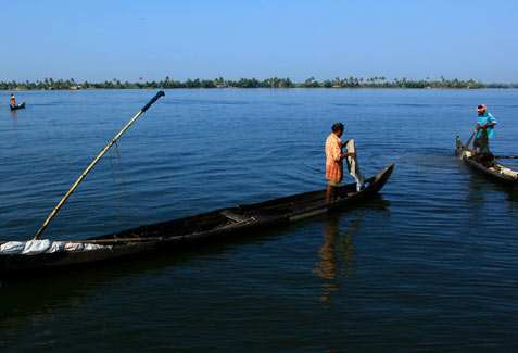 Ashtamudi Lake 