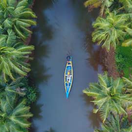 A peaceful getaway in the picturesque land of Ashtamudi