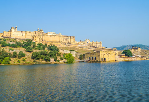 Amer Fort in Jaipur