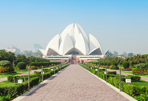 Lotus Temple in Delhi