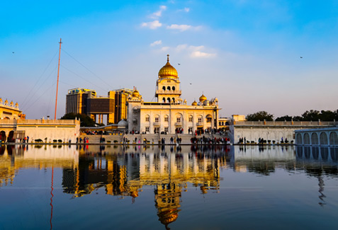 Visit to Gurudwara in New Delhi