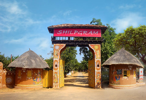 Explore Shilpgram arts and crafts village in Udaipur