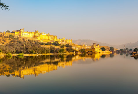 Amer Fort in Jaipur