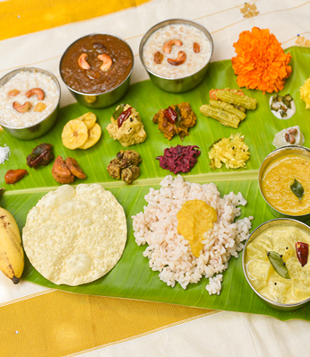 Kerala - the best thali style