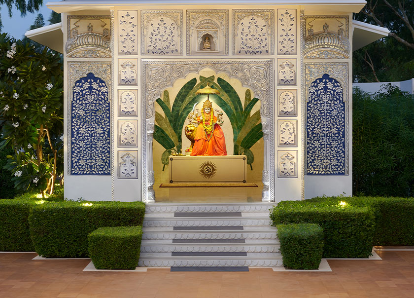 Temple devoted to Deity Maa Durga