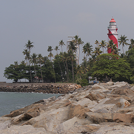 The Thangassery Lighthouse