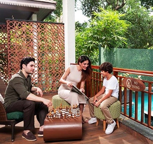 A family hideaway at The Leela Forest Sanctuary[