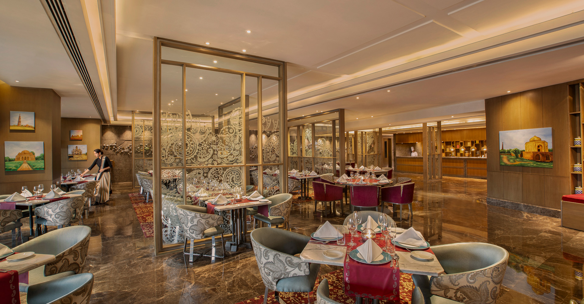 Dilli 32 - Indian cuisine restaurant Leela Convention Hotel Delhi