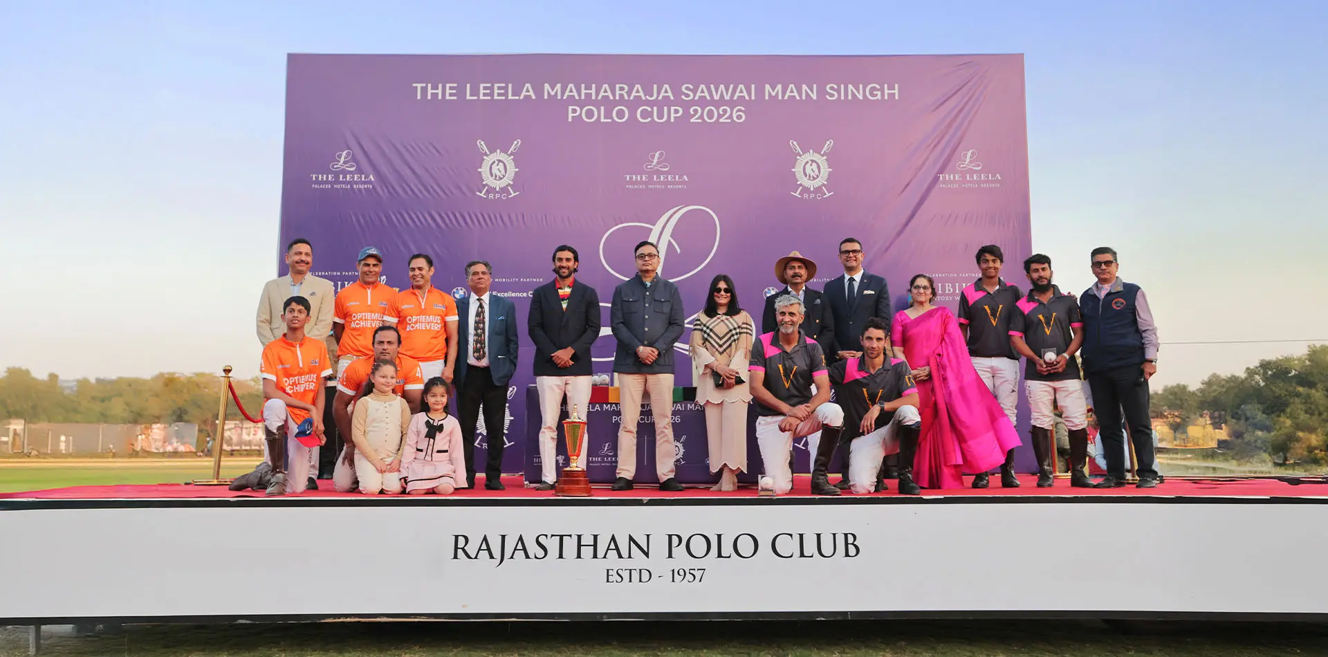 Polo in the pink city