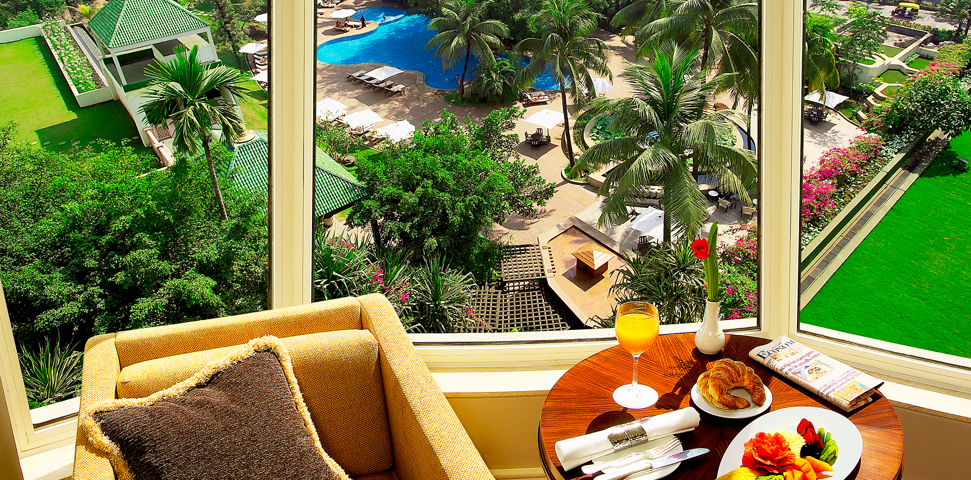 Bed and Breakfast offer at The Leela Mumbai Hotel