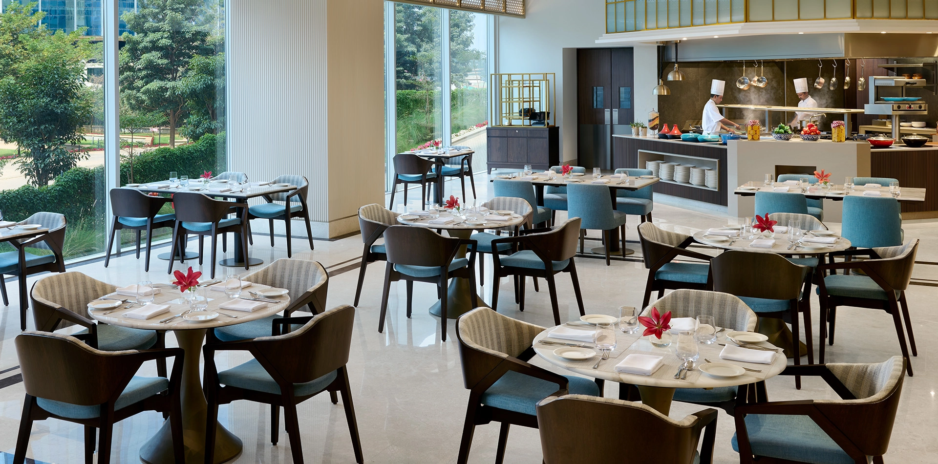 Quattro - All Day Dining at The Leela Bhartiya City Bengaluru