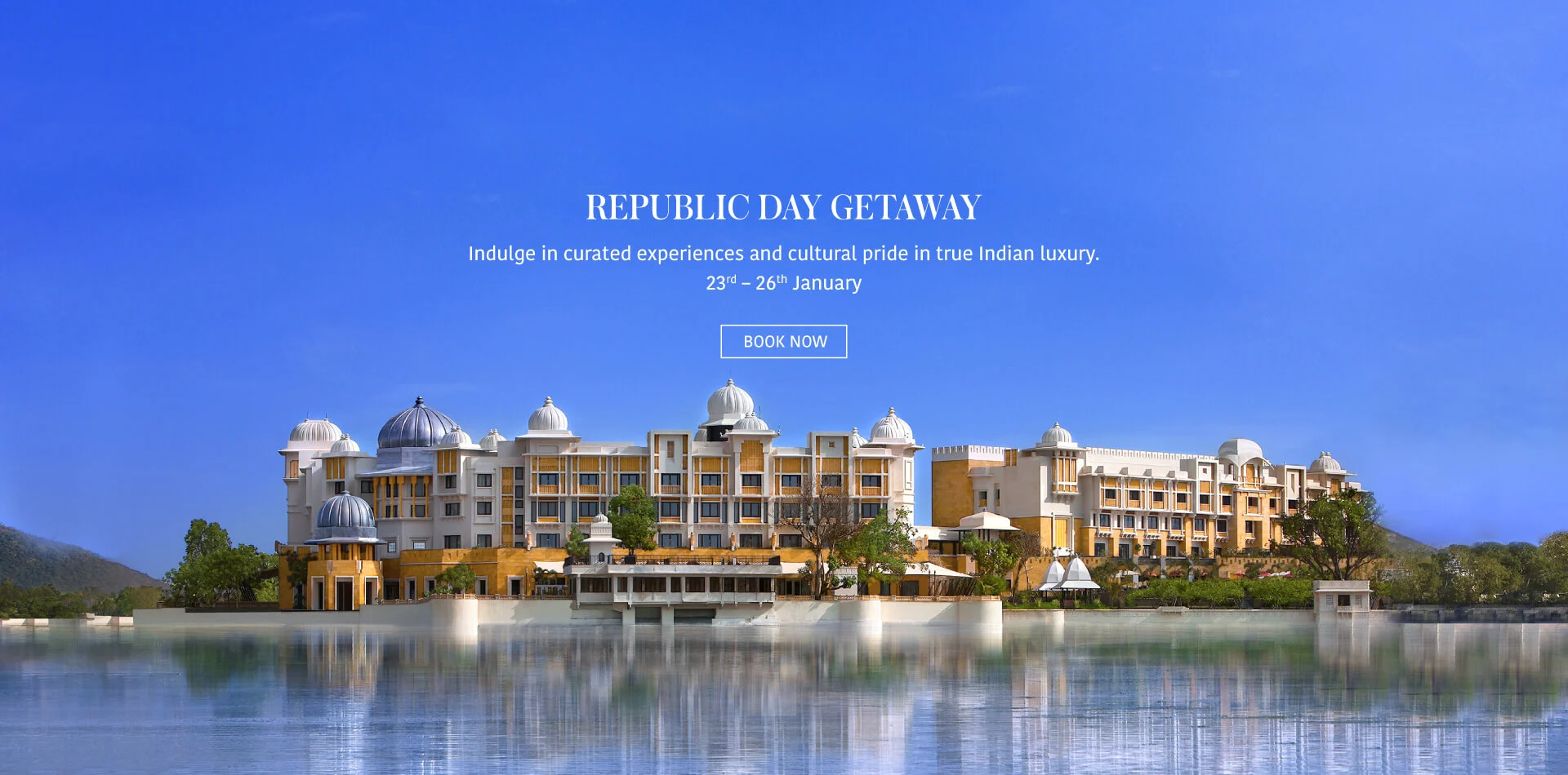 Republic Day Offer - The Leela Palaces Hotels and Resorts 