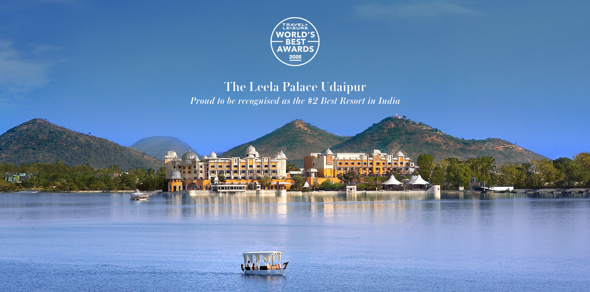 The Leela Palace Udaipur - Desktop