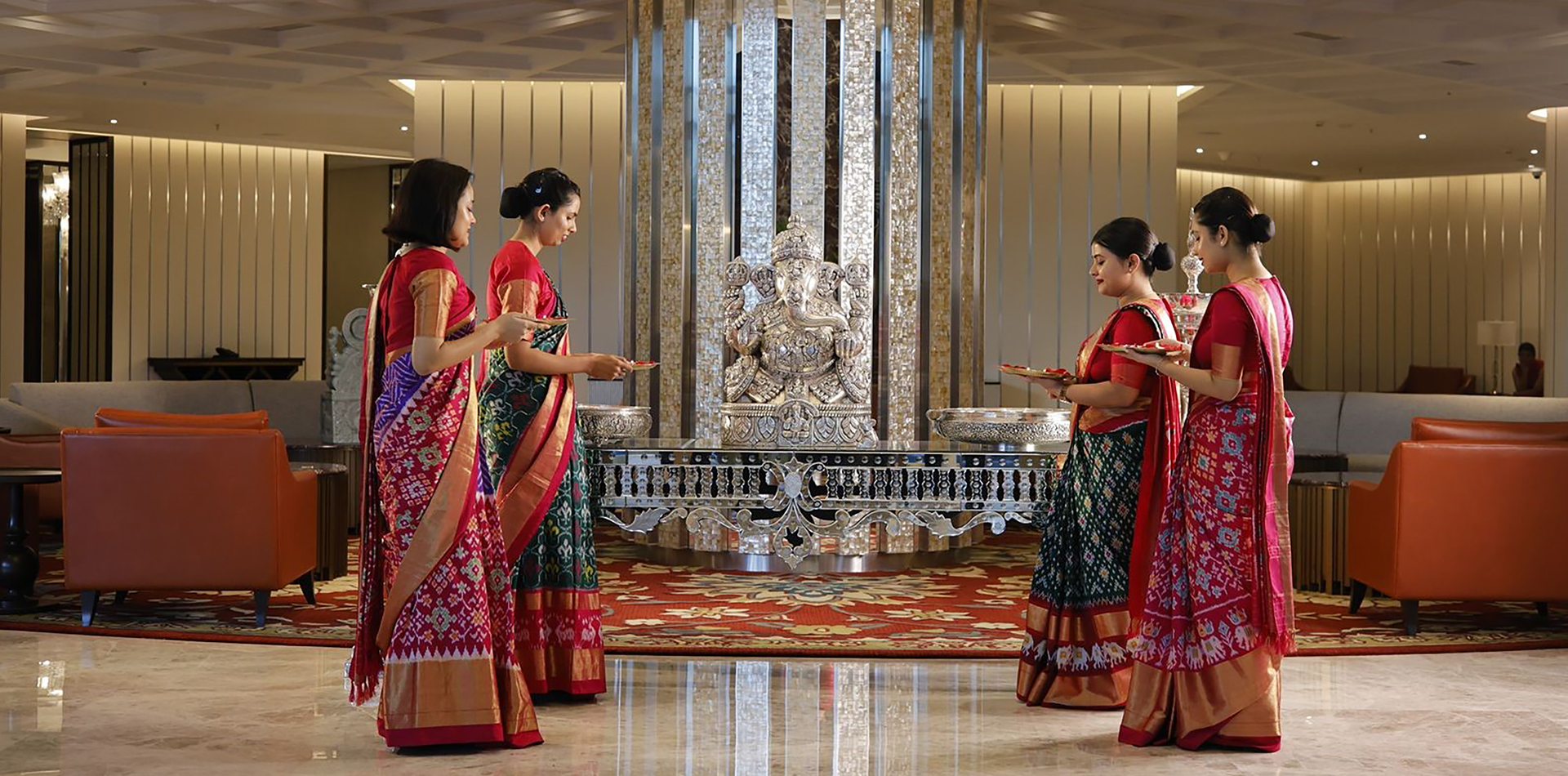 Ceremonial Ritual - The Leela Hyderabad