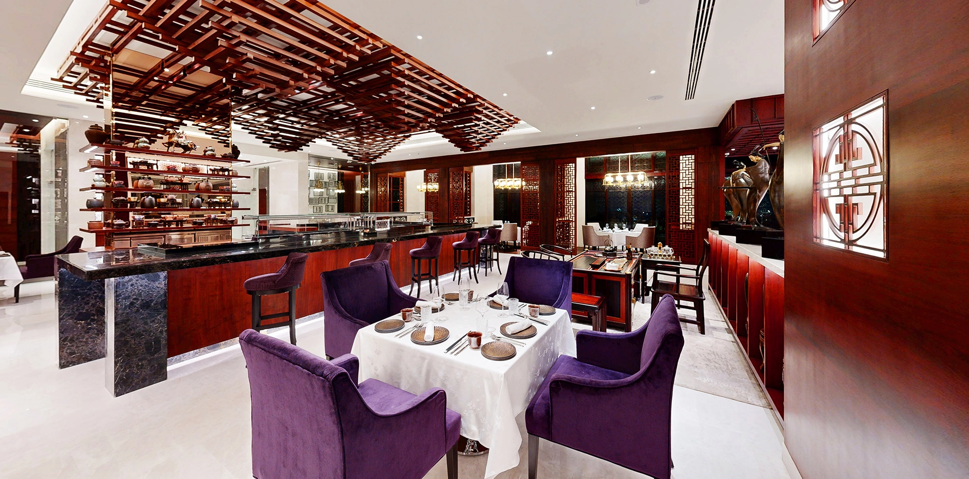 Tiga Restaurant The Leela Hyderabad