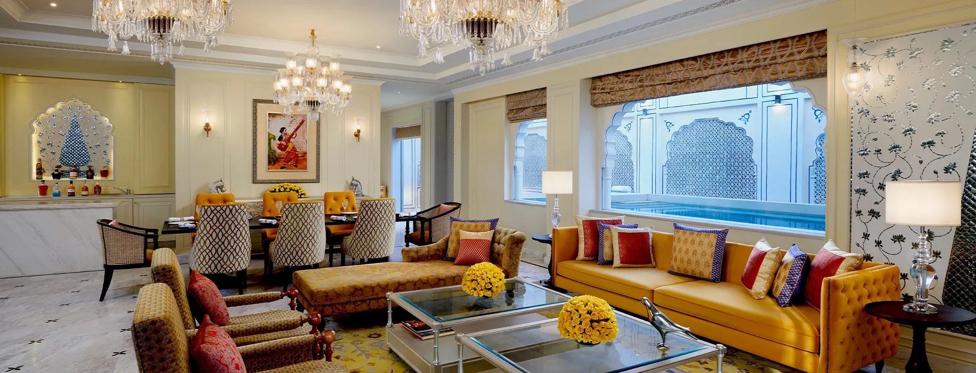 Maharaja Suite at The Leela Palace Jaipur