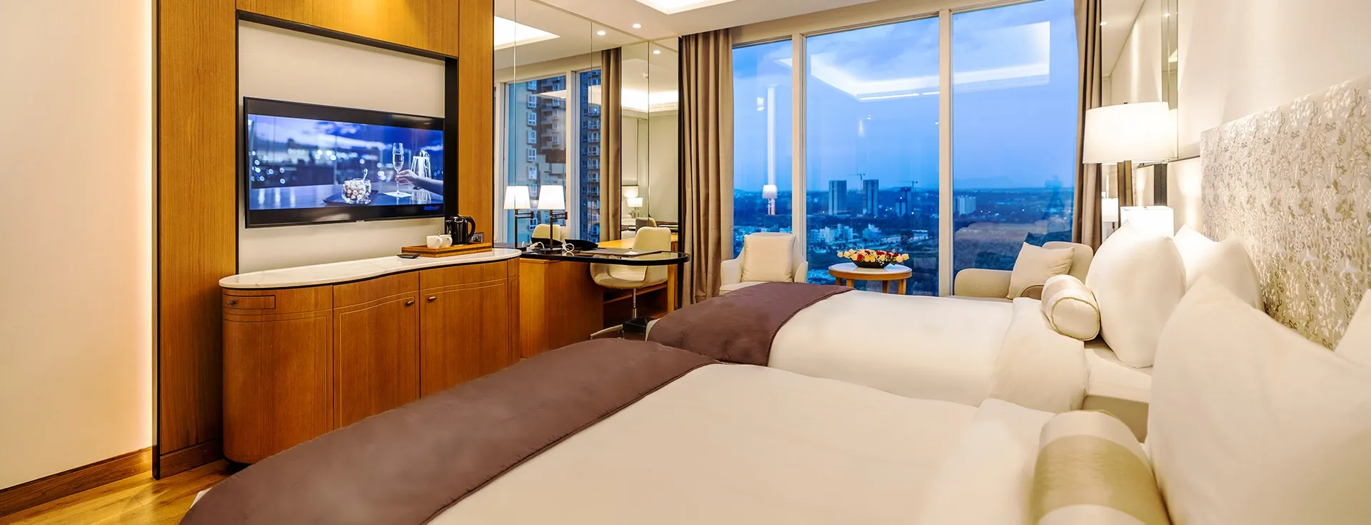 Premier Room at The Leela Bhartiya City Bengaluru