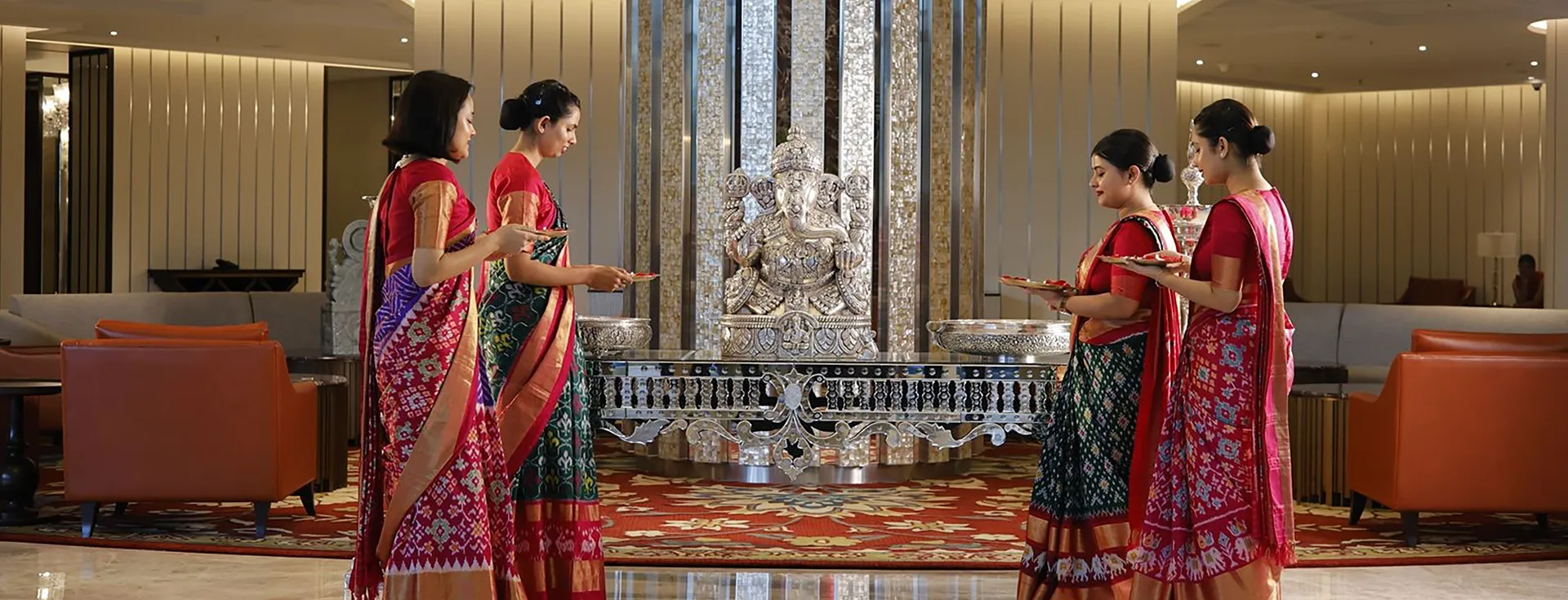 Ceremonial Ritual - The Leela Hyderabad
