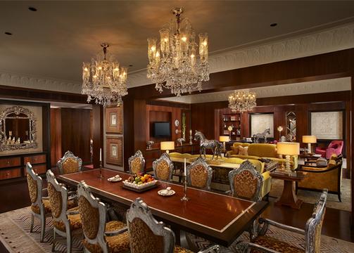 Maharaja Suite Dining Room