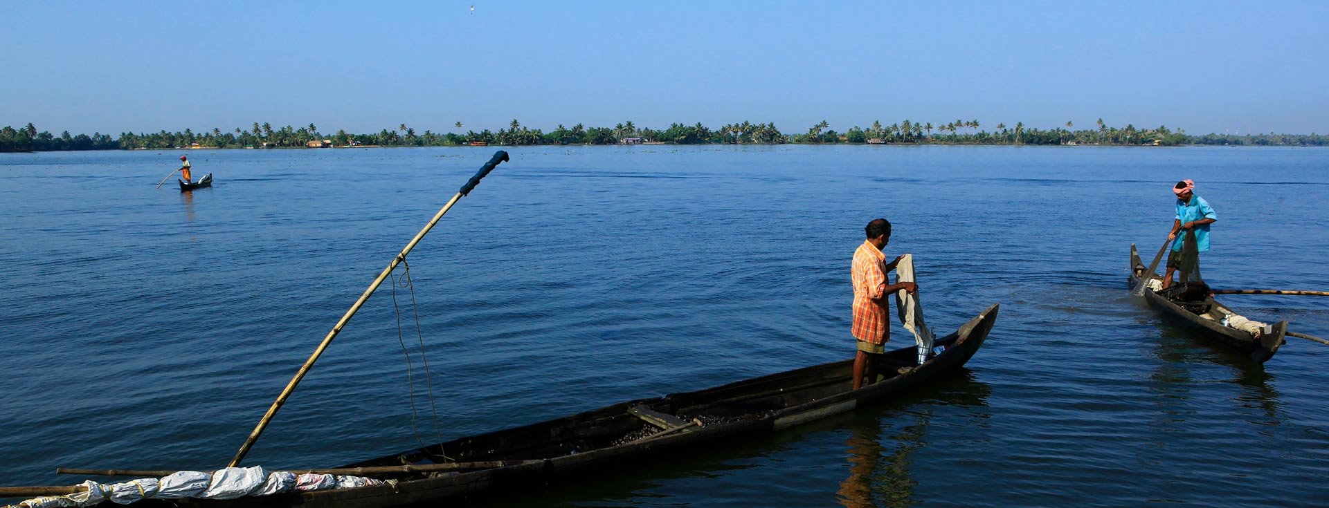 Ashtamudi Lake 