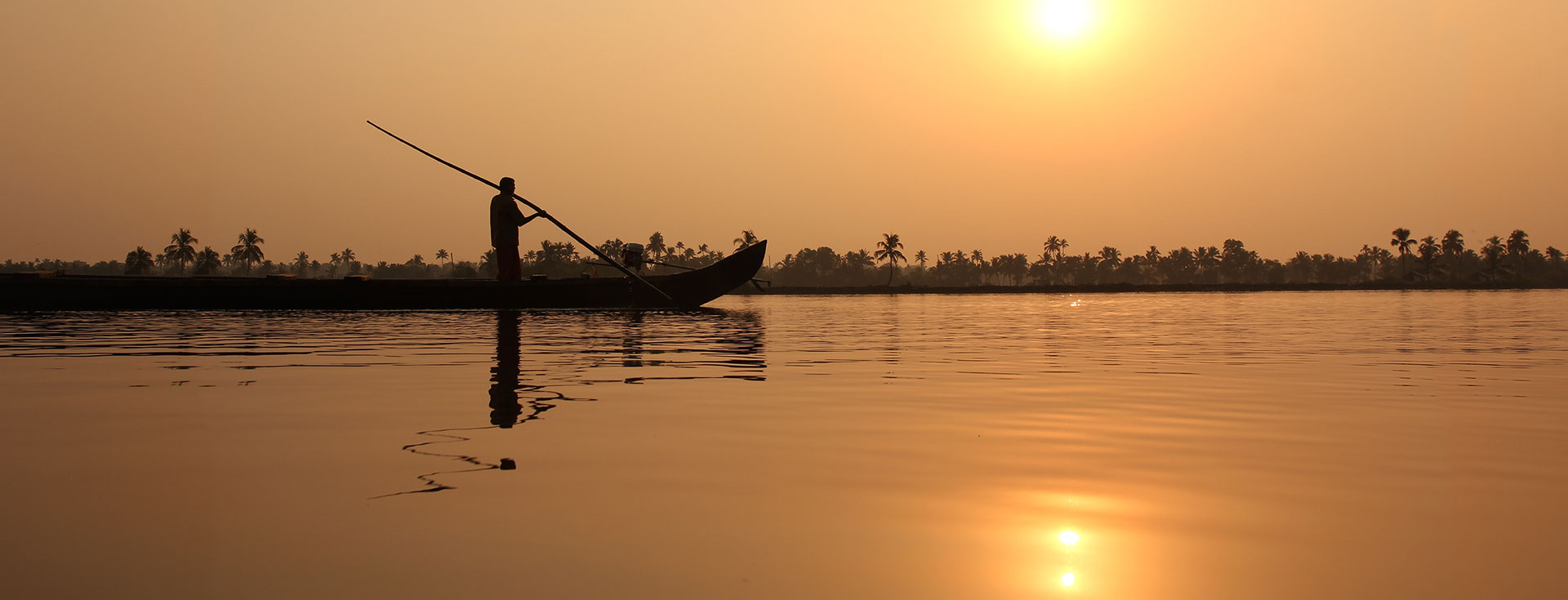 Backwaters destinations in India