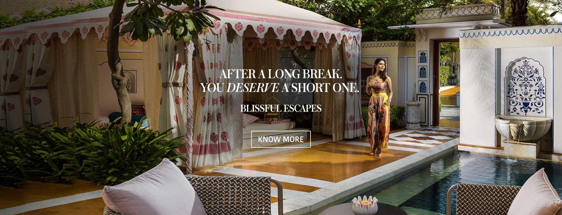Blissful Escapes Offer