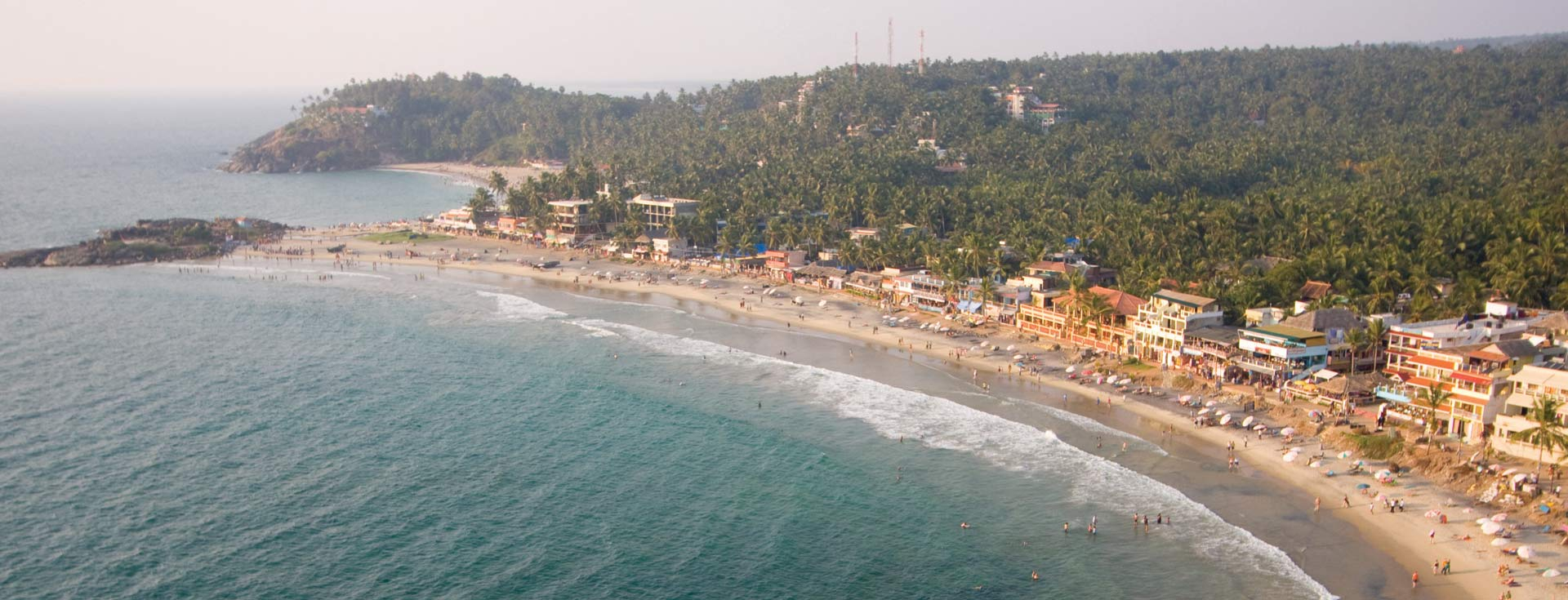 Breath-taking beauty of Kovalam beach