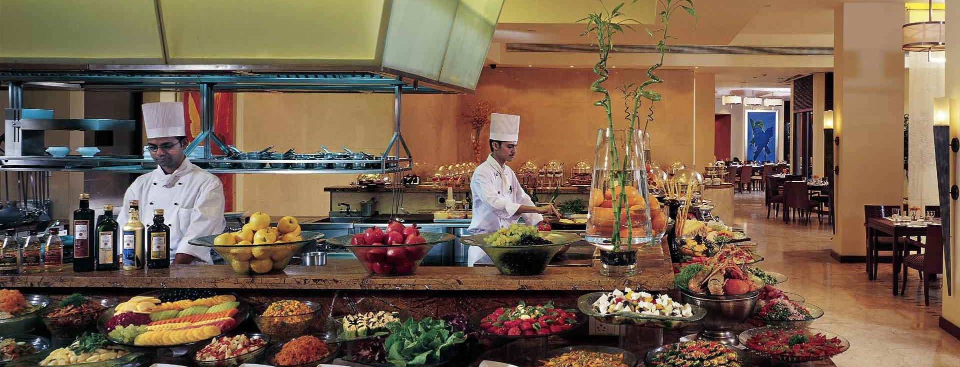 Buffet breakfasts at The Leela Mumbai