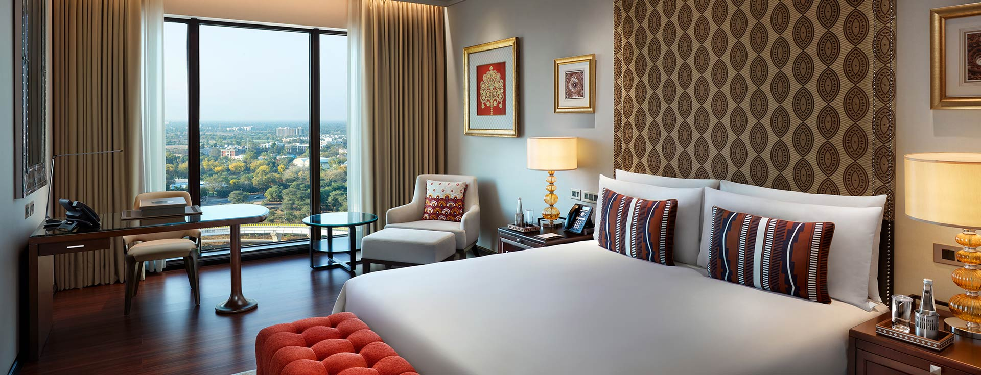 Luxury Garden View Room at The Leela Gandhinagar
