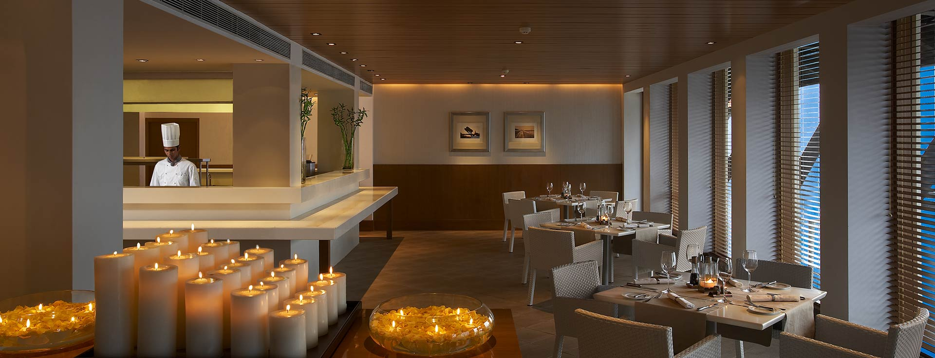 The Café - The Leela Kovalam