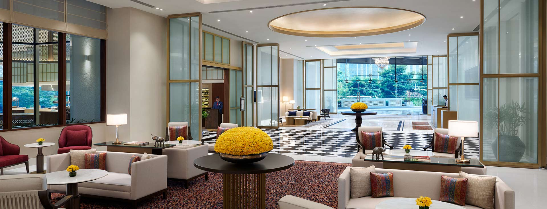 The Lobby Lounge - Leela Bhartiya City Bengaluru