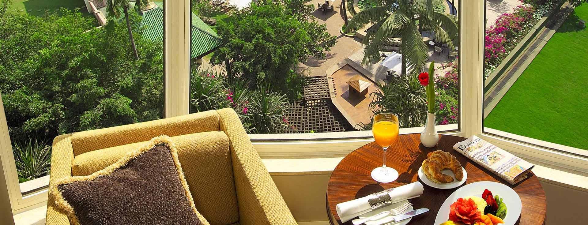 Bed and Breakfast offer at The Leela Mumbai