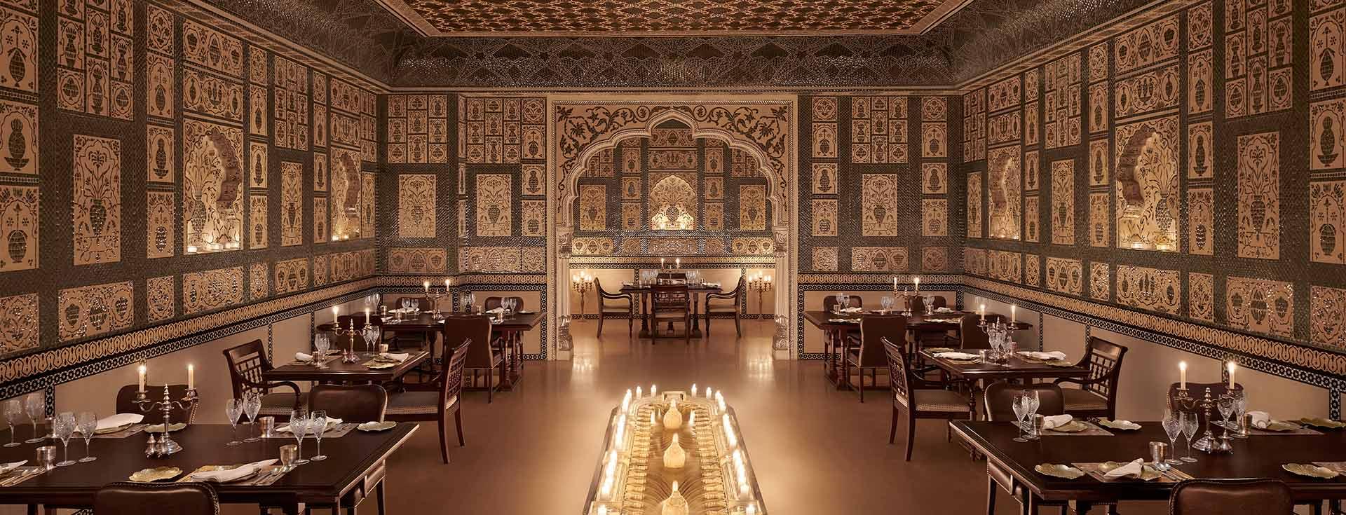 Mohan Mahal - Indian Speciality Restaurant - Leela Palace Jaipur