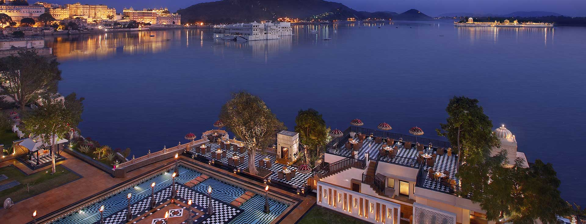 Sheesh Mahal - Indian fine dining restaurant at The Leela Palace Udaipur