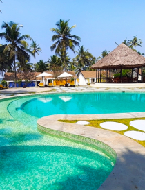 Pavilion pool experience