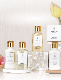 Tishya by The Leela bath amenities