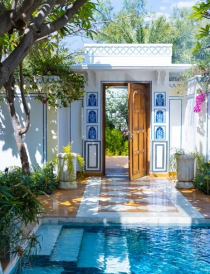 Temperature controlled private plunge pool