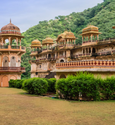 The Galtaji Temple is a remarkable Hindu pilgrimage destination