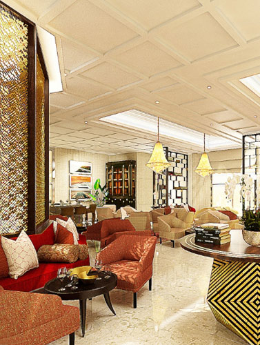 Access to Royal Club lounge
