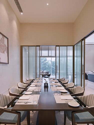 À la carte Menu
