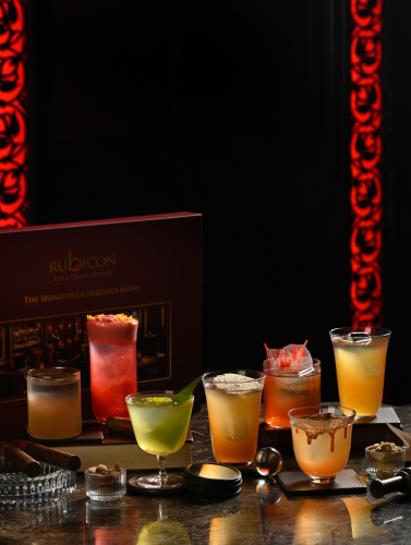 Rubicon Signature Cocktail Menu