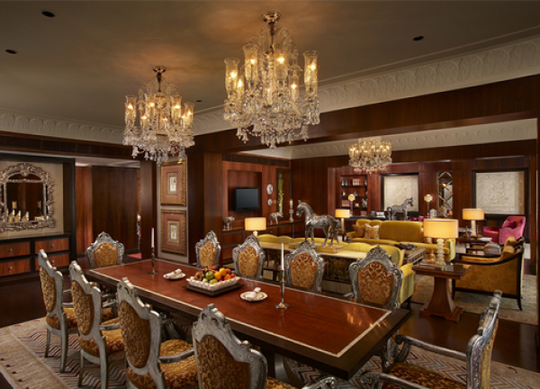 Maharaja Suite Dining Room