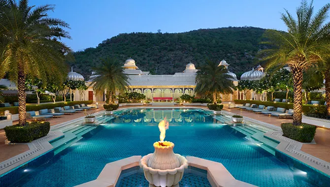 Water Valley Trekking when staying at The Leela Palace Jaipur