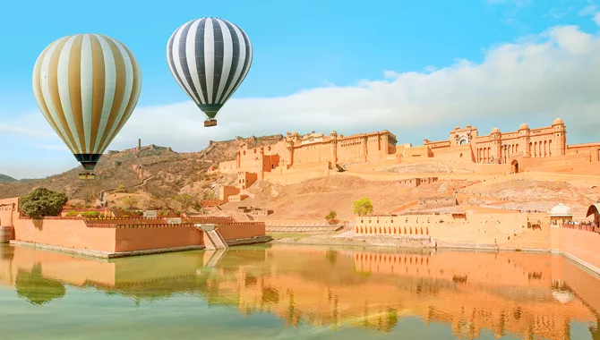 Adventure - Hot Air Balloon Leela Jaipur 