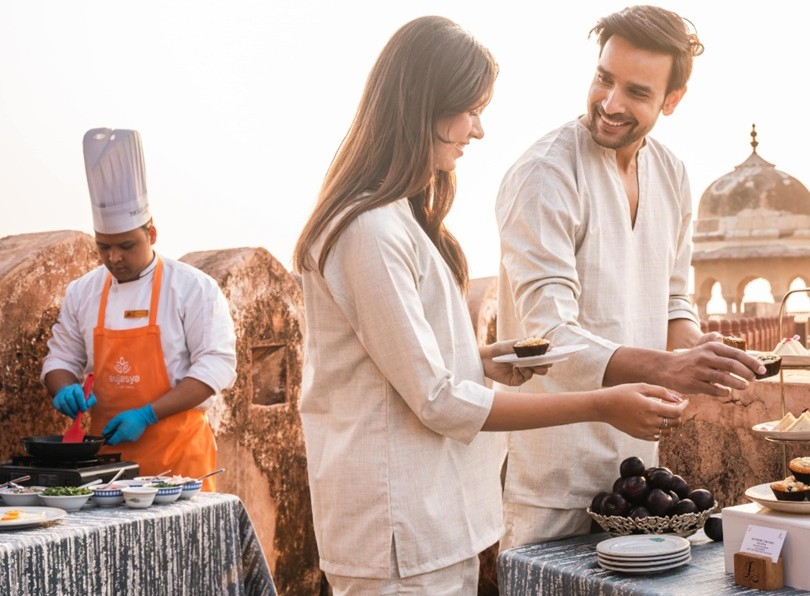 Sunrise Yoga & Aujasya By The Leela Breakfast At Jaigarh Fort