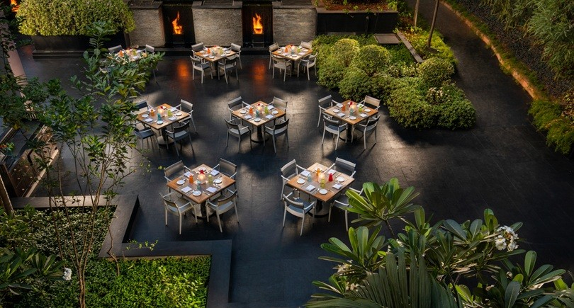 Meal at The Leela Palaces Hotels and Resorts
