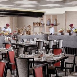 Buffet in Goa try The Restaurant at The Leela Goa