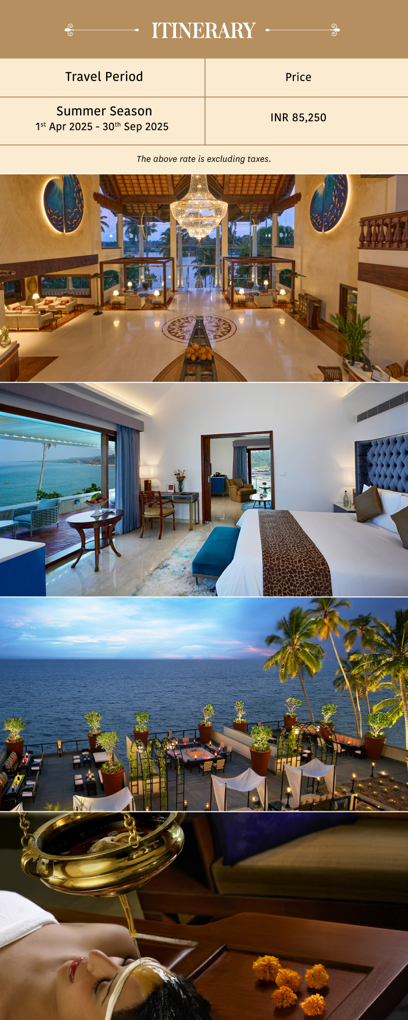 Kovalam Itinerary